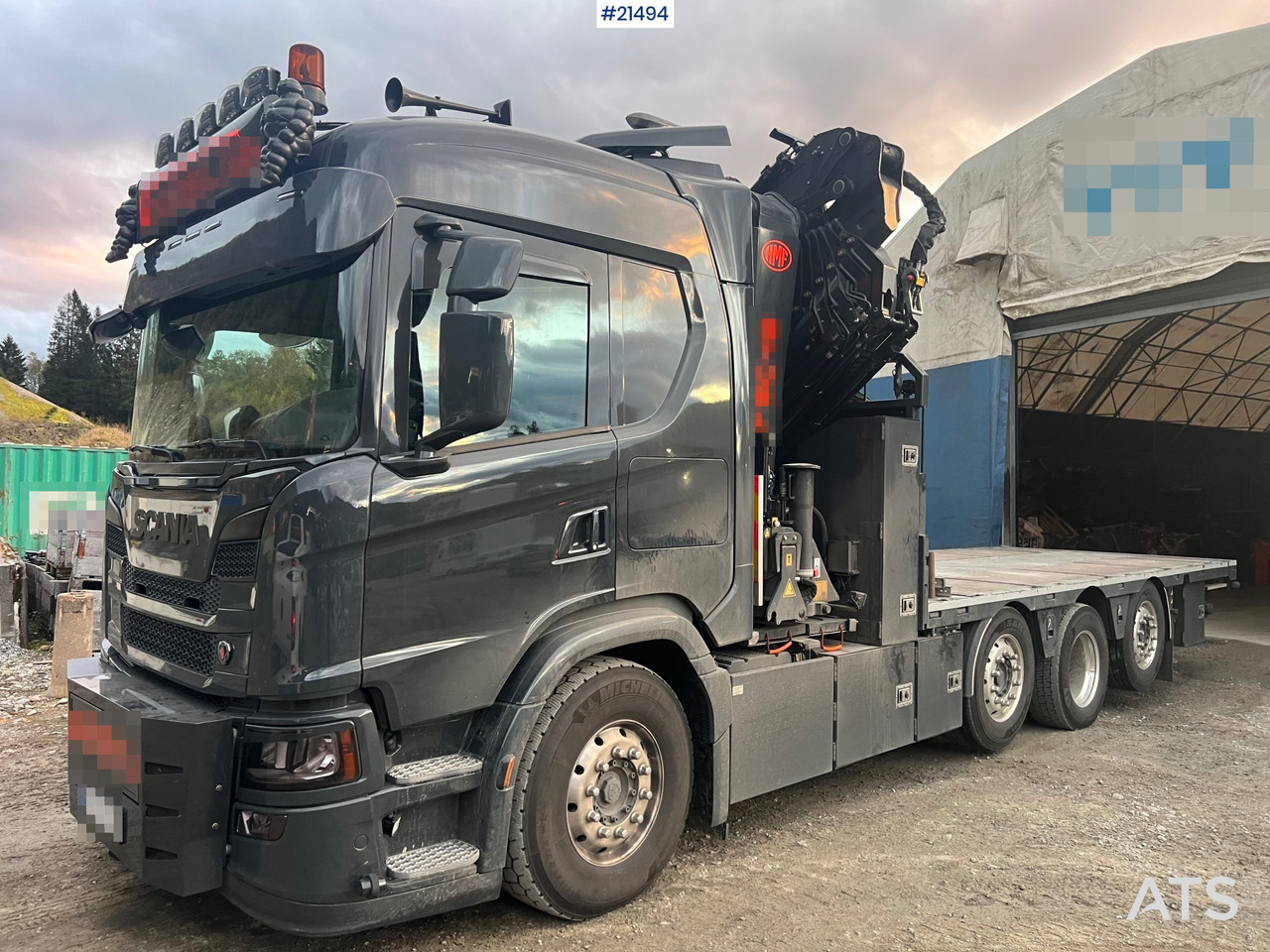 Автоманипулятор Scania G560: фото 18 Автоманипулятор Scania G560: фото 18