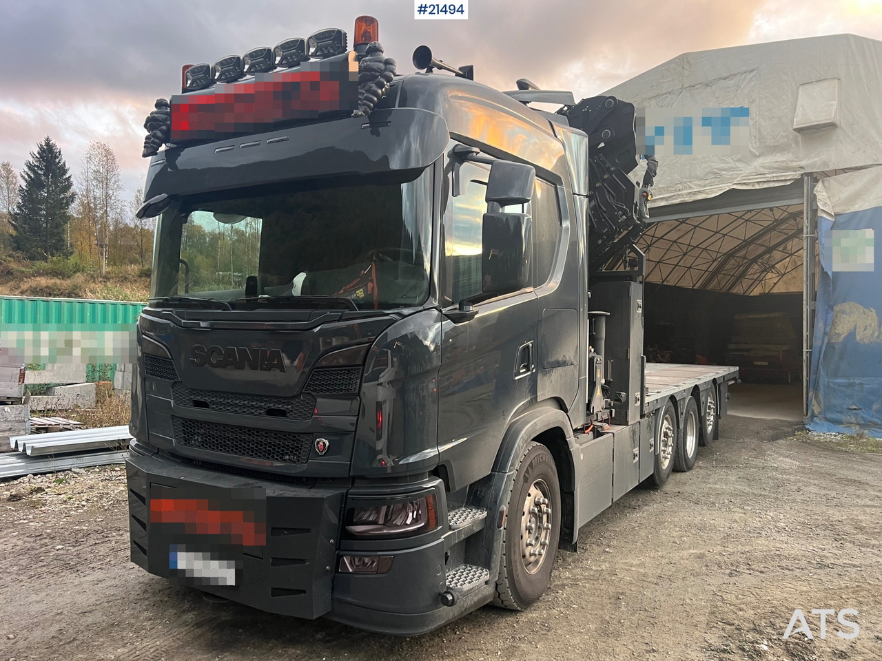Автоманипулятор Scania G560: фото 19 Автоманипулятор Scania G560: фото 19