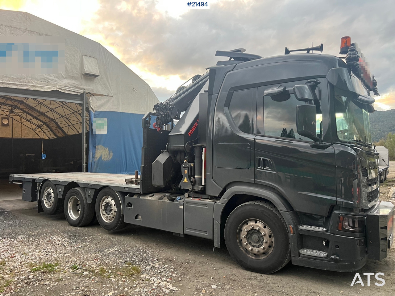Автоманипулятор Scania G560: фото 6 Автоманипулятор Scania G560: фото 6
