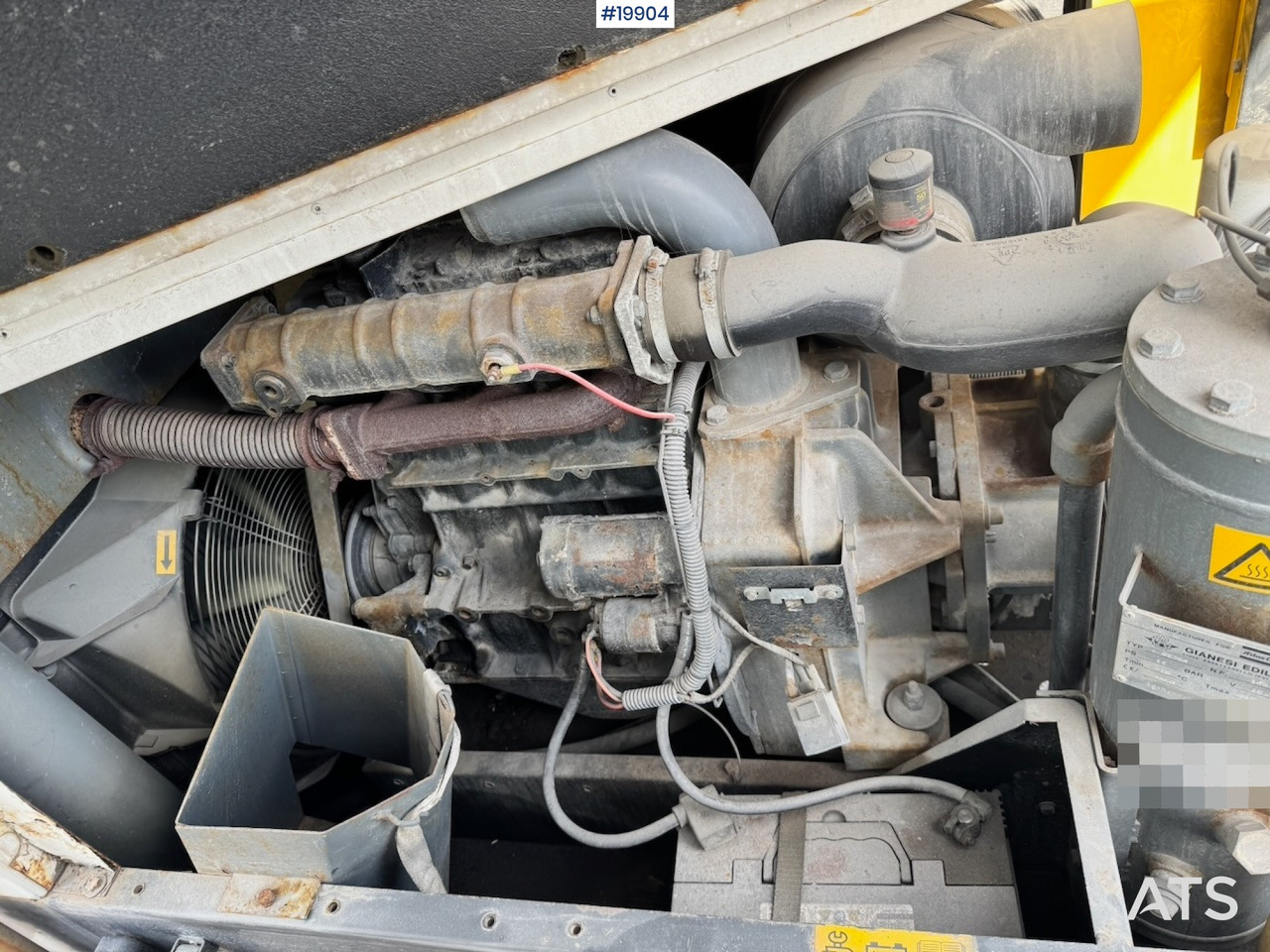 Грузовик с подъемником Scania P114: фото 24