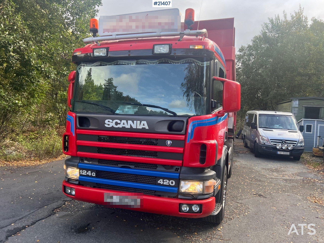 Scania P124G - Самосвал: фото 3 Scania P124G - Самосвал: фото 3