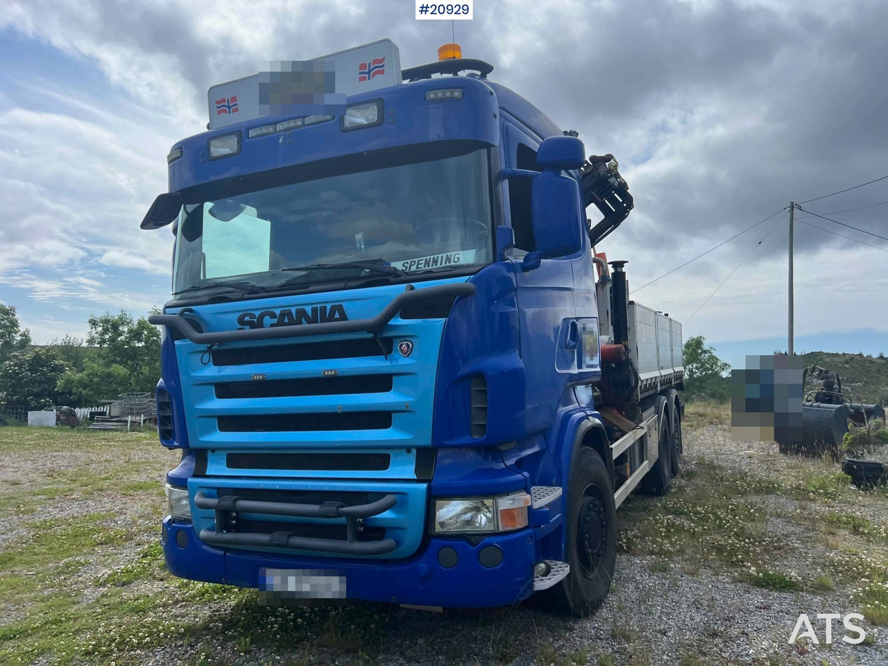 Scania R480 - Грузовик бортовой/ Платформа, Автоманипулятор: фото 4 Scania R480 - Грузовик бортовой/ Платформа, Автоманипулятор: фото 4