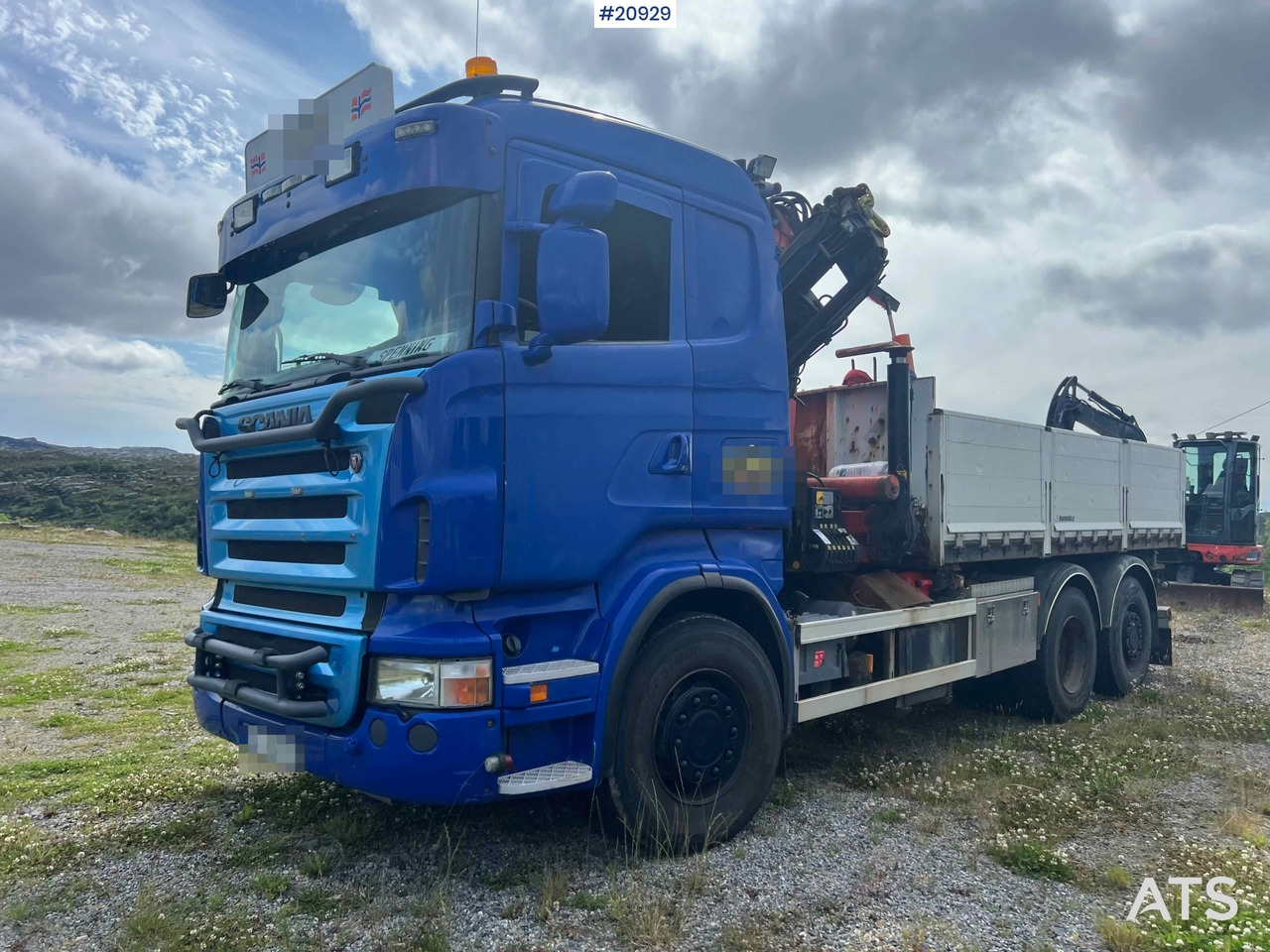 Scania R480 - Грузовик бортовой/ Платформа, Автоманипулятор: фото 1 Scania R480 - Грузовик бортовой/ Платформа, Автоманипулятор: фото 1