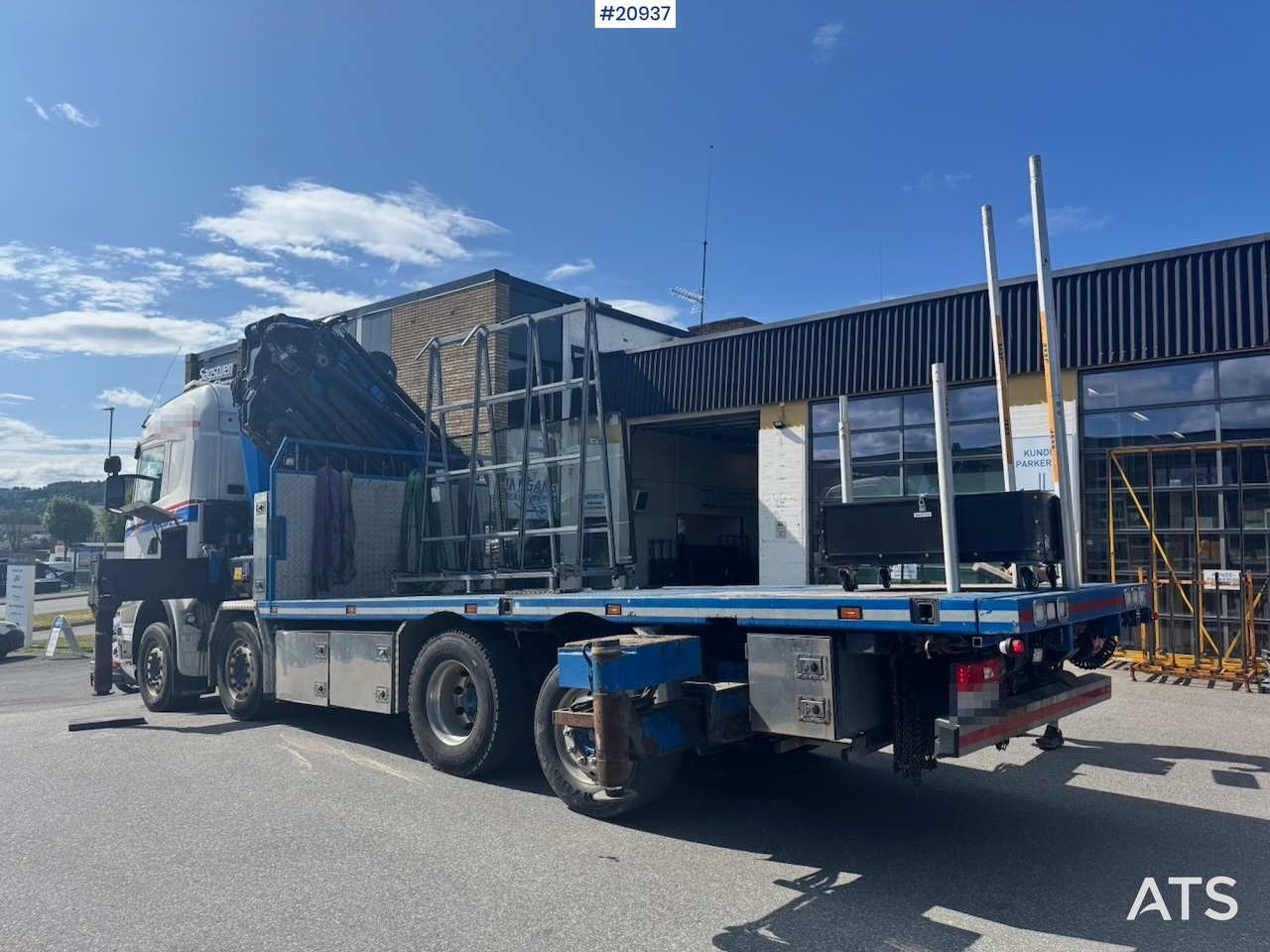Scania R620 - Грузовик бортовой/ Платформа, Автоманипулятор: фото 5 Scania R620 - Грузовик бортовой/ Платформа, Автоманипулятор: фото 5
