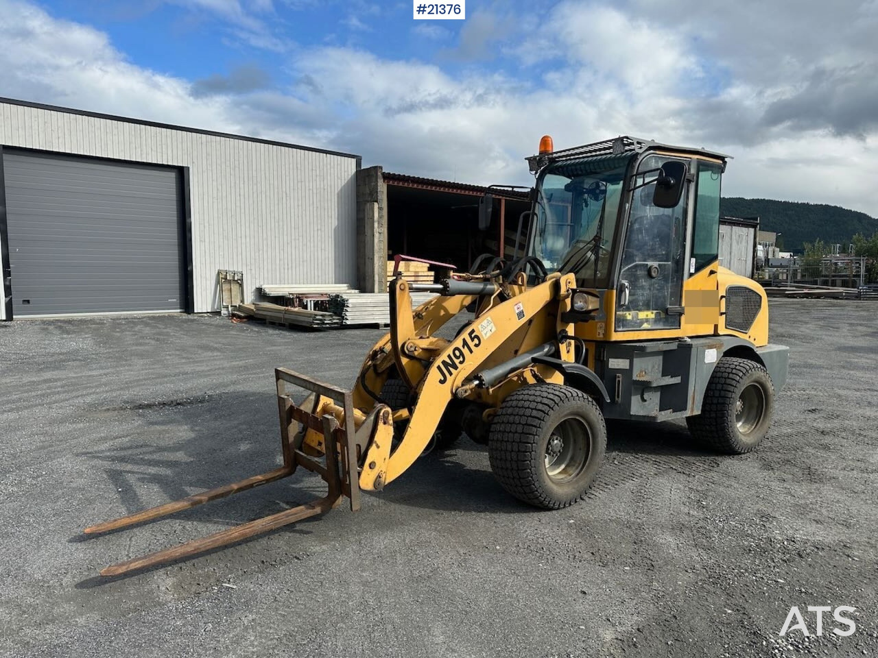 Sino JN 915 hjullaster m/ skuffe og pallegafler. Sertifisert! - Колёсный погрузчик: фото 2 Sino JN 915 hjullaster m/ skuffe og pallegafler. Sertifisert! - Колёсный погрузчик: фото 2