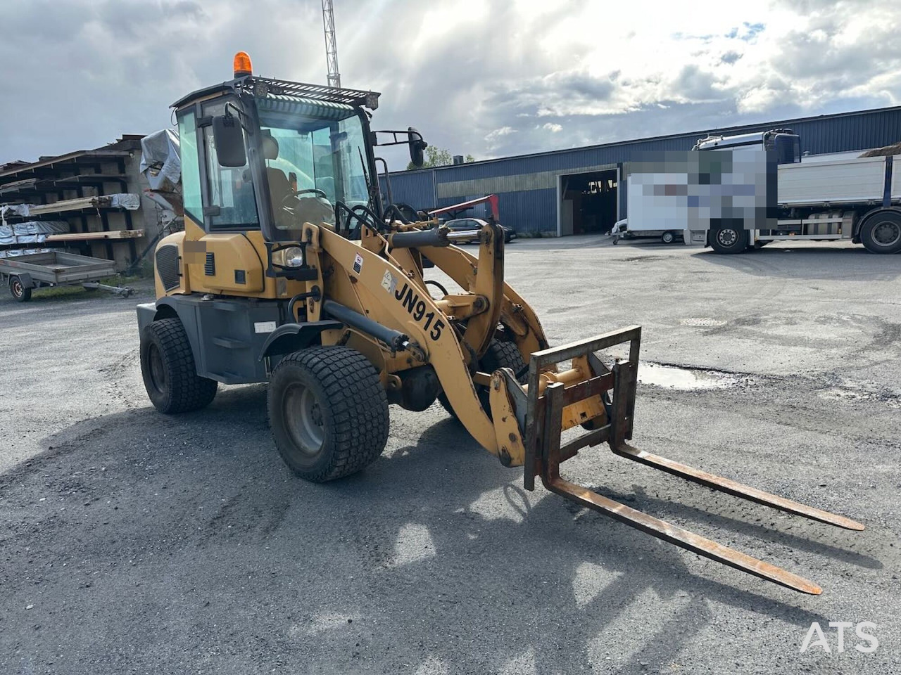 Sino JN 915 hjullaster m/ skuffe og pallegafler. Sertifisert! - Колёсный погрузчик: фото 4 Sino JN 915 hjullaster m/ skuffe og pallegafler. Sertifisert! - Колёсный погрузчик: фото 4