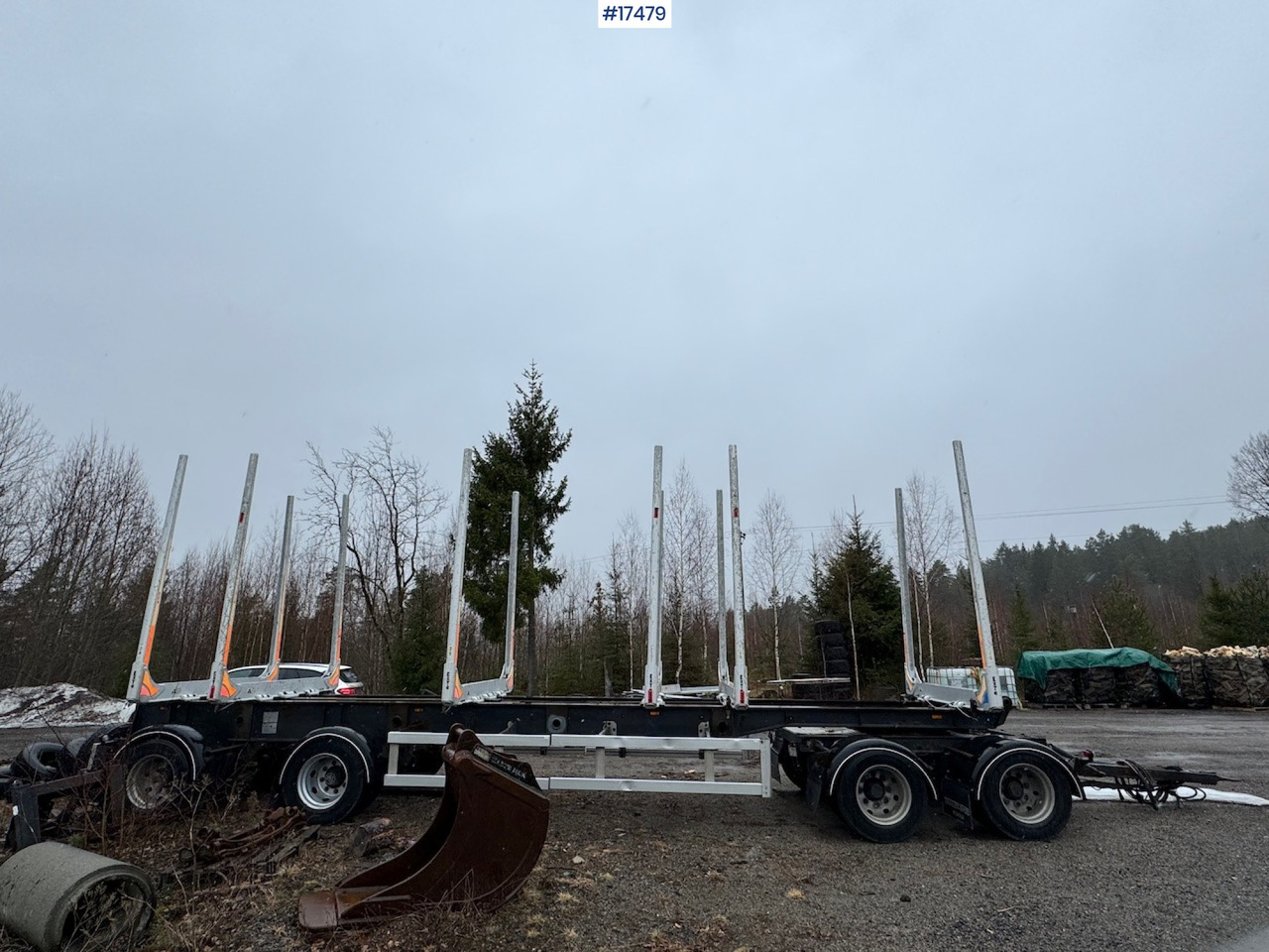 Trailer-Bygg Trailer-Bygg tømmerhenger - Прицеп лесовоз: фото 5 Trailer-Bygg Trailer-Bygg tømmerhenger - Прицеп лесовоз: фото 5