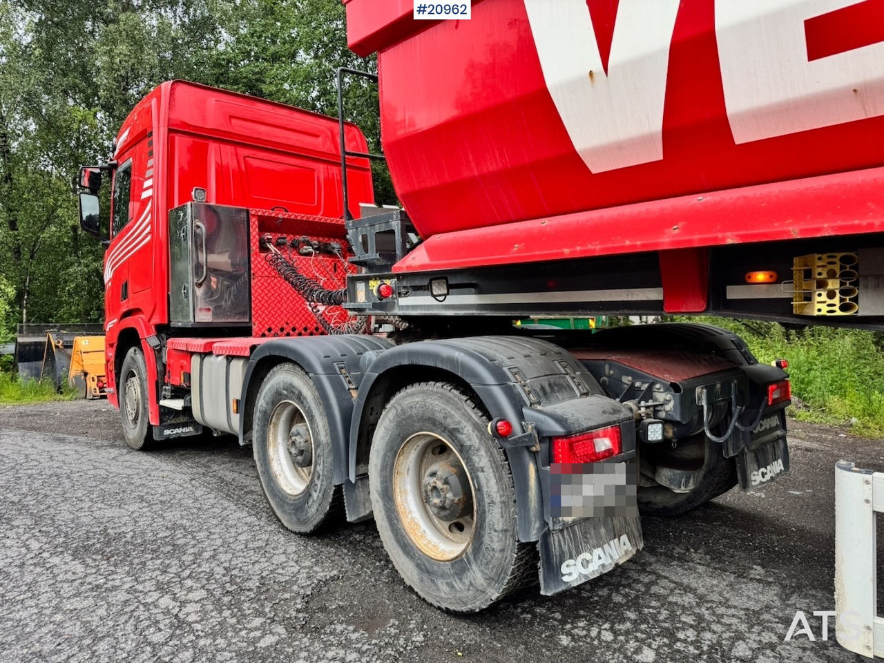 Тягач Scania R650: фото 8