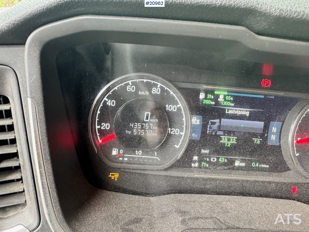 Тягач Scania R650: фото 34