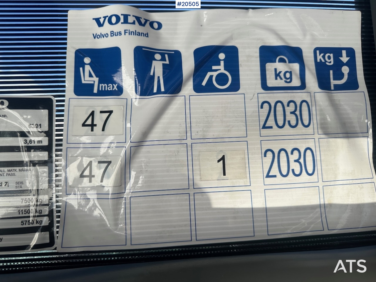 Туристический автобус Volvo 9700: фото 21