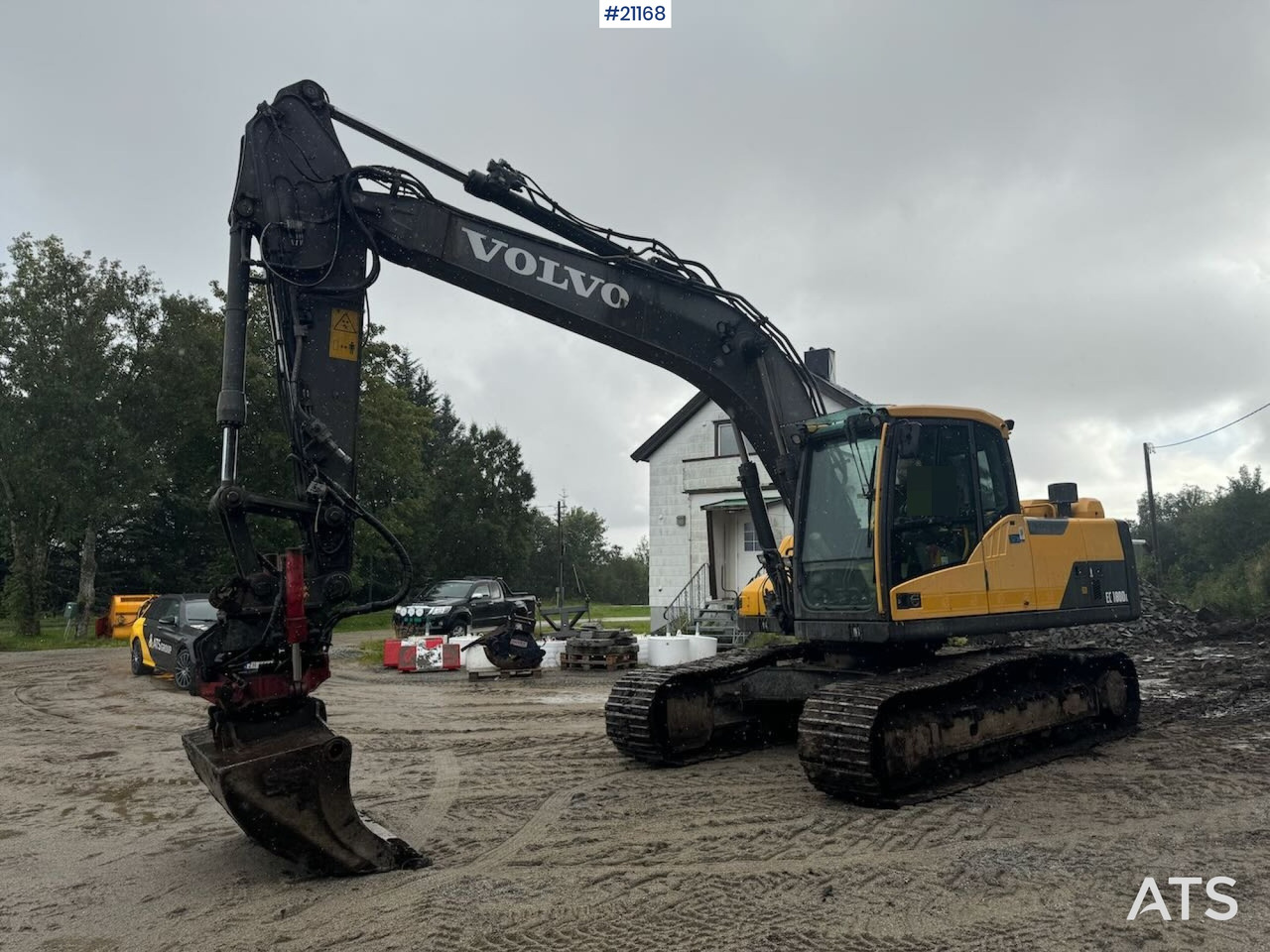 Volvo EC180DL - Гусеничный экскаватор: фото 3 Volvo EC180DL - Гусеничный экскаватор: фото 3