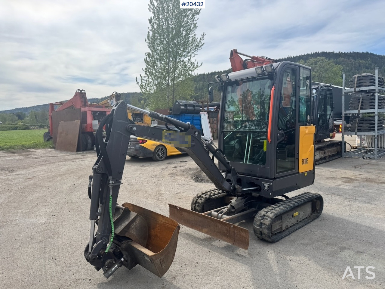Volvo EC18E - Экскаватор: фото 1 Volvo EC18E - Экскаватор: фото 1