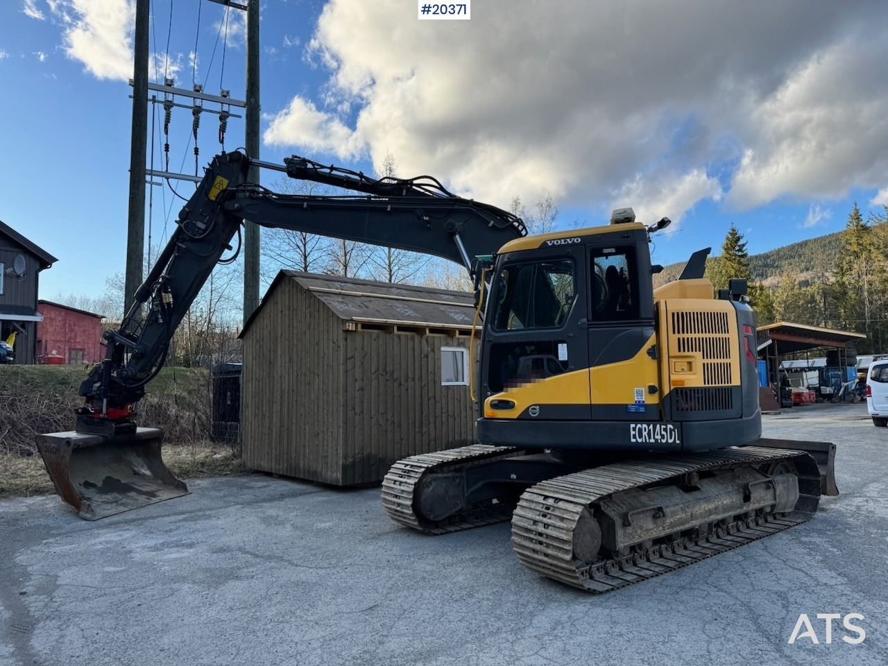 Экскаватор Volvo ECR145DL: фото 1