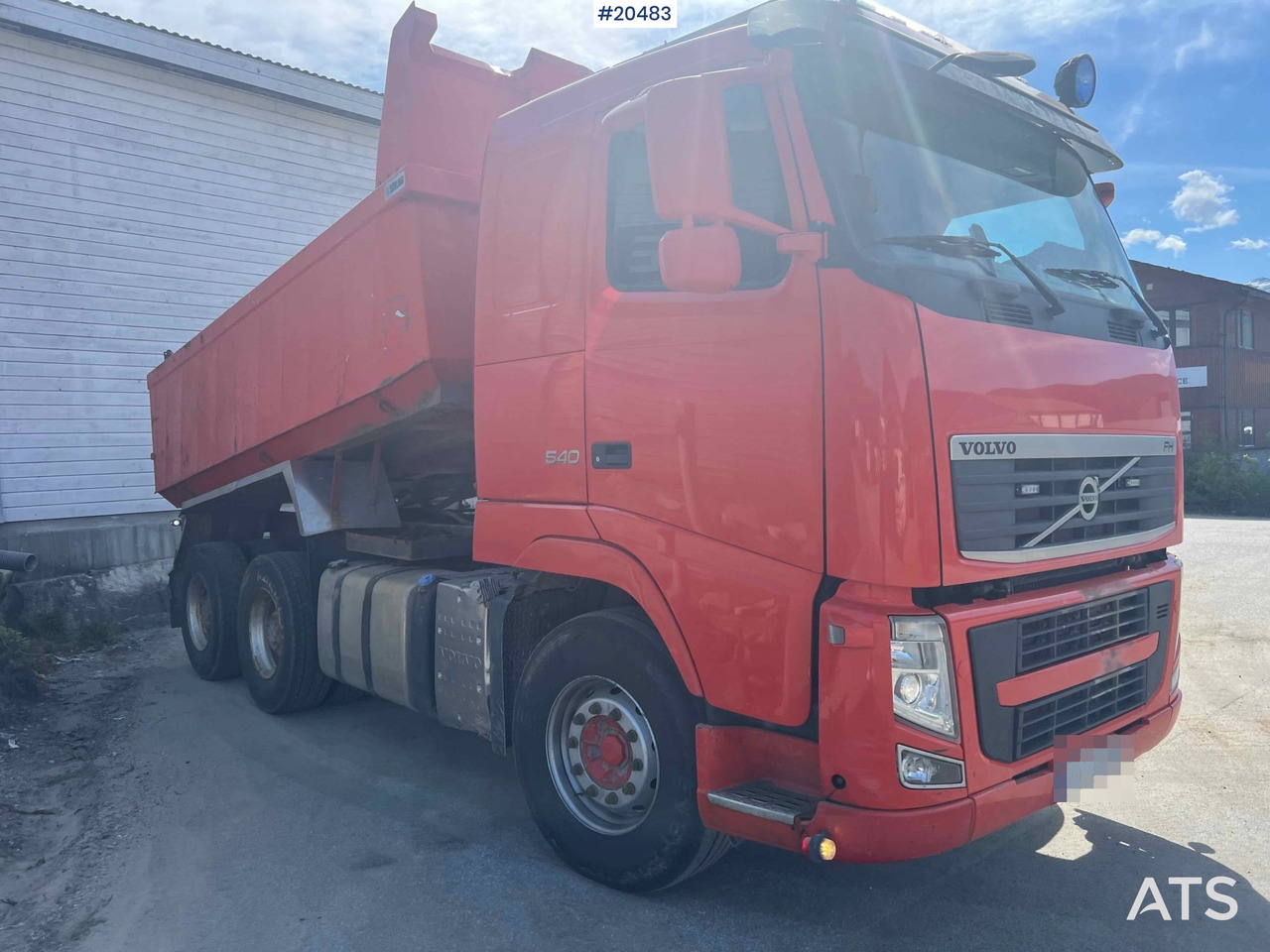 Самосвал Volvo FH13 540: фото 11