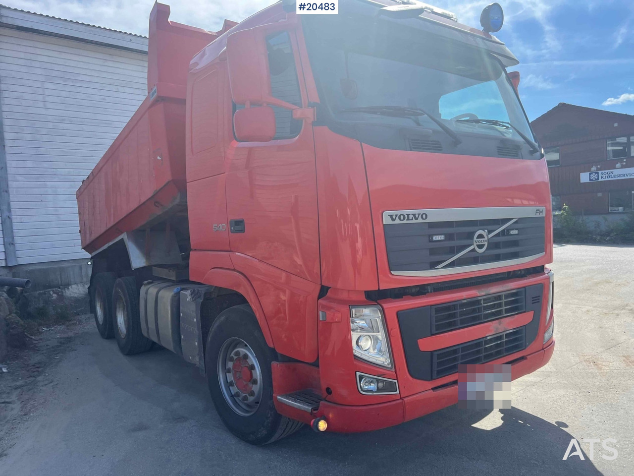 Самосвал Volvo FH13 540: фото 10