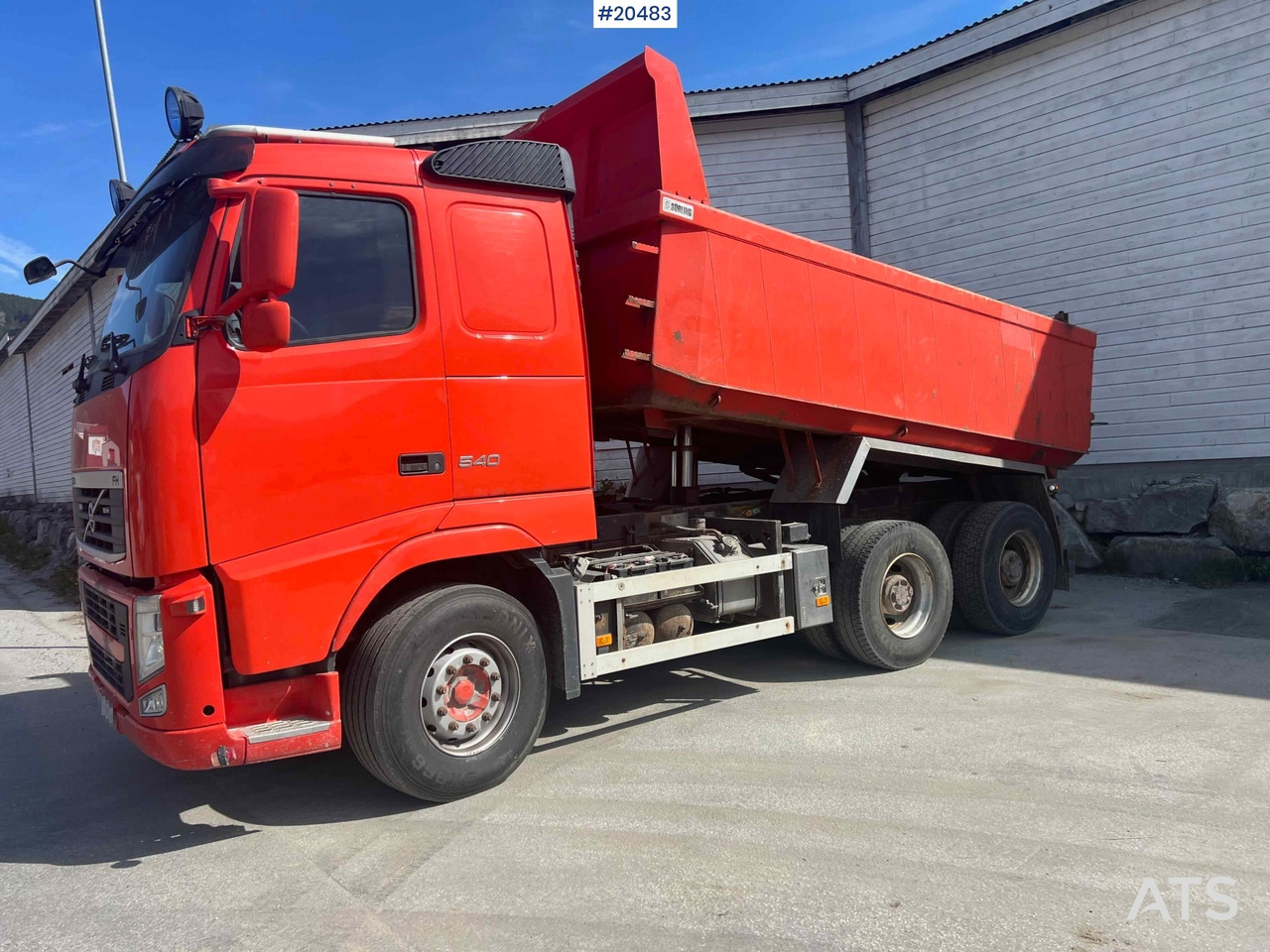 Самосвал Volvo FH13 540: фото 14