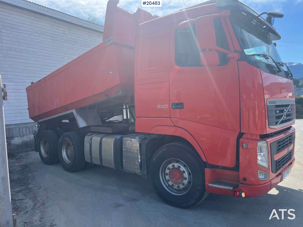 Самосвал Volvo FH13 540: фото 12