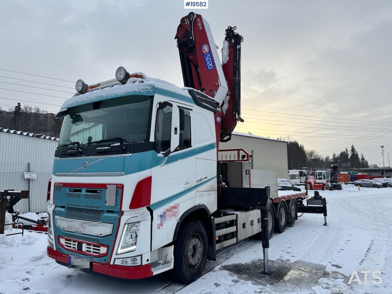 Автоманипулятор, Грузовик бортовой/ Платформа Volvo FH540: фото 8