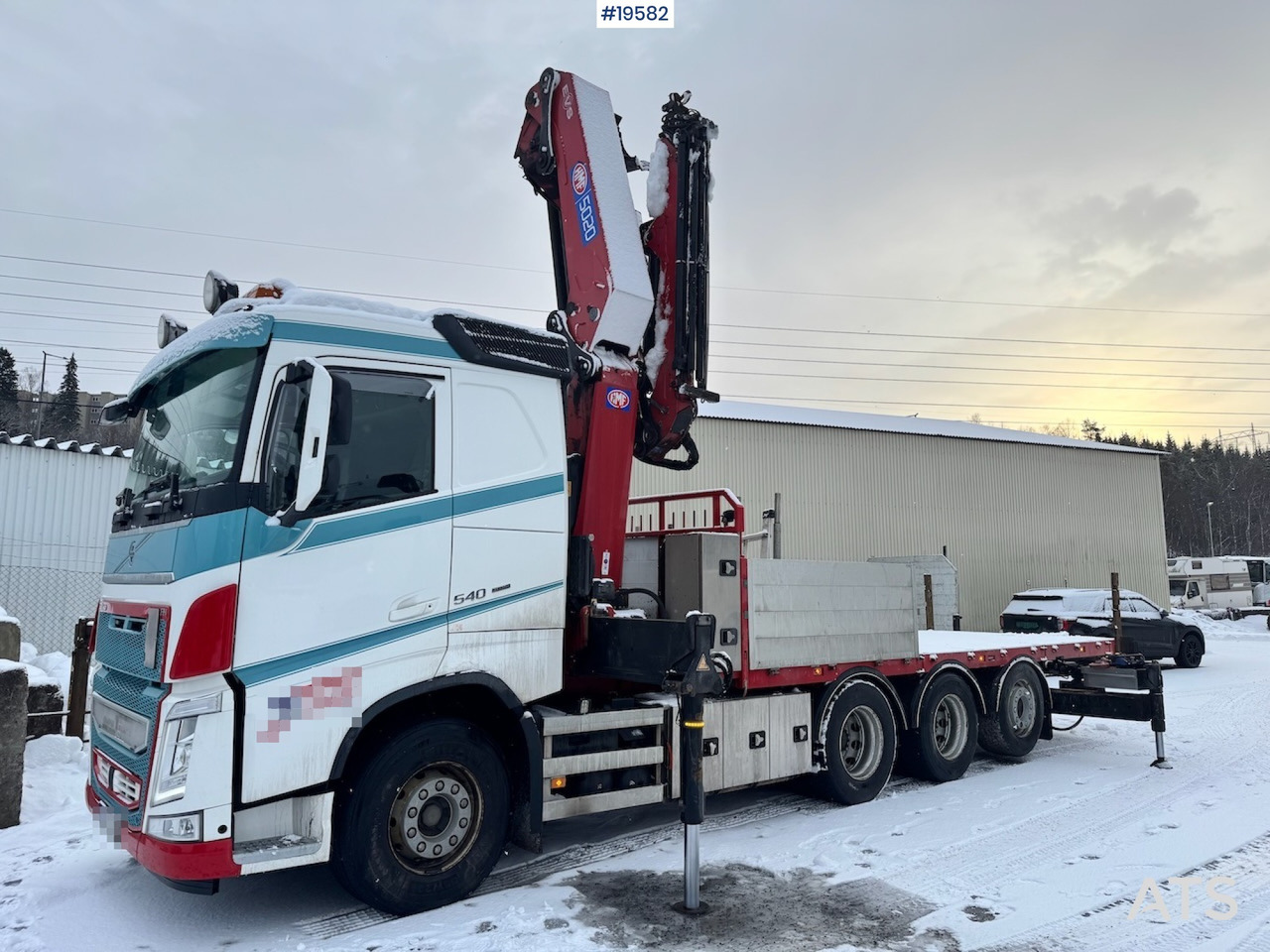 Автоманипулятор, Грузовик бортовой/ Платформа Volvo FH540: фото 9