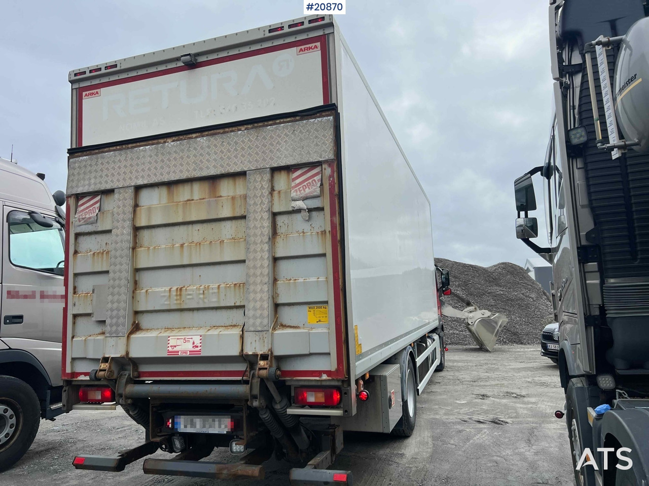 Грузовик с закрытым кузовом Volvo FM 330: фото 8 Грузовик с закрытым кузовом Volvo FM 330: фото 8