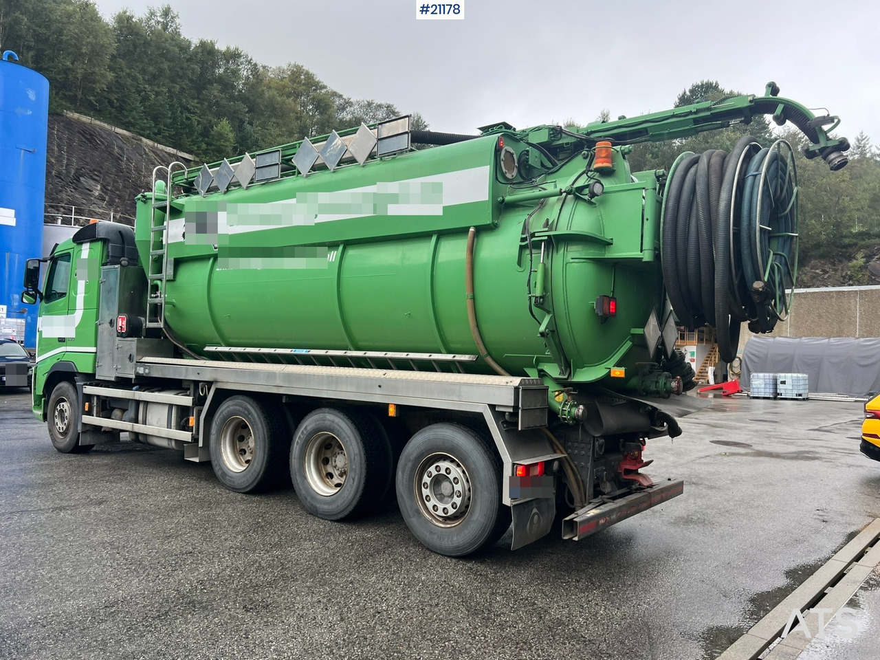 Volvo fh500 8x4 Slamsuger m/ 2010 Inter consult påbygg - Ассенизатор: фото 3 Volvo fh500 8x4 Slamsuger m/ 2010 Inter consult påbygg - Ассенизатор: фото 3