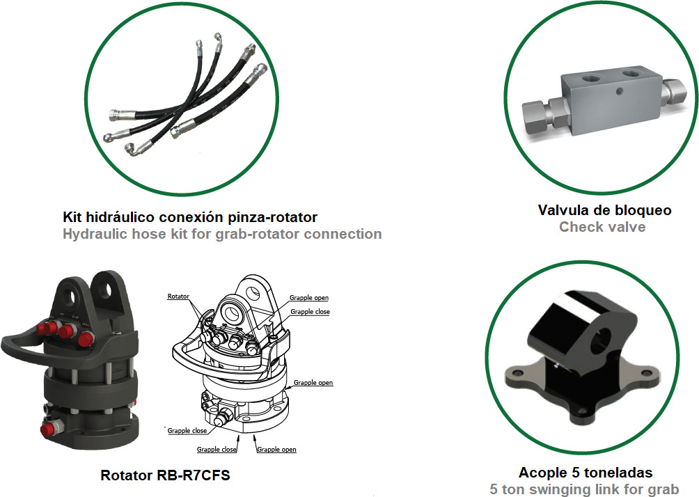 Agricultural grab PAF-14 - Грейфер для Кранов-манипуляторов: фото 3 Agricultural grab PAF-14 - Грейфер для Кранов-манипуляторов: фото 3