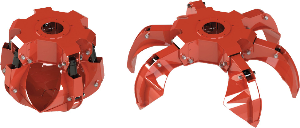 Asymmetric polyp grabs PLP-Z 320/6 - Грейфер для Кранов-манипуляторов: фото 1 Asymmetric polyp grabs PLP-Z 320/6 - Грейфер для Кранов-манипуляторов: фото 1