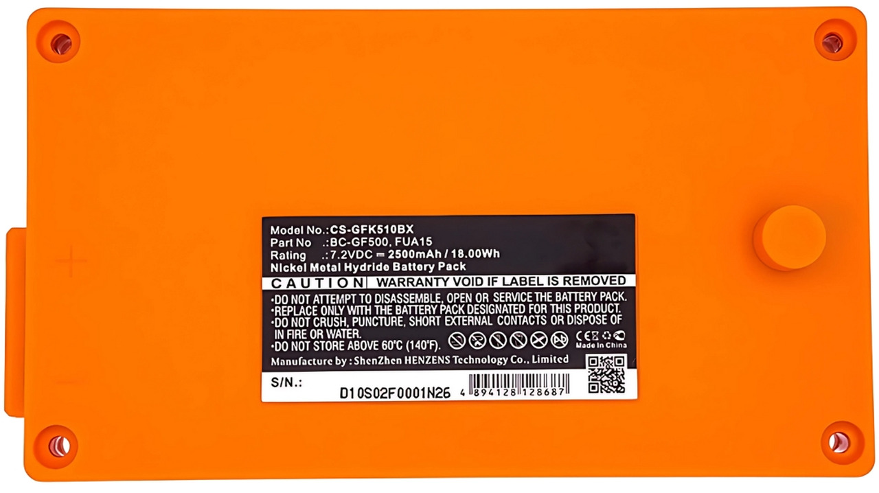 Compatible battery Gross Funk 100-001-885,BC-GF500, FUA15, FUA50 - Аккумулятор для Кранов-манипуляторов: фото 4 Compatible battery Gross Funk 100-001-885,BC-GF500, FUA15, FUA50 - Аккумулятор для Кранов-манипуляторов: фото 4