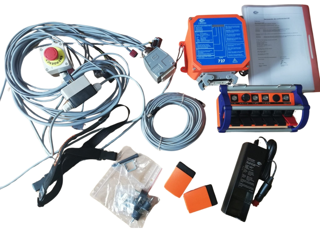 HBC radio remote control kit RMHB-01 - Электрическая система для Кранов-манипуляторов: фото 5 HBC radio remote control kit RMHB-01 - Электрическая система для Кранов-манипуляторов: фото 5