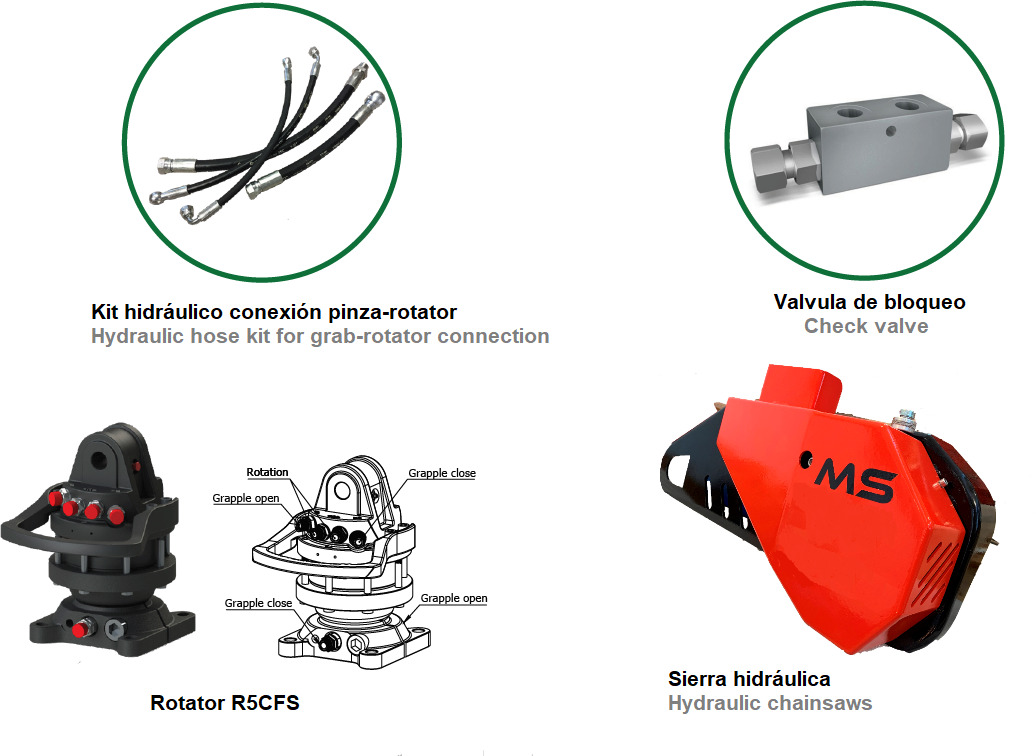 LOG GRAB  REINFORCED SERIE PF-R 22 - Грейфер для Кранов-манипуляторов: фото 3 LOG GRAB  REINFORCED SERIE PF-R 22 - Грейфер для Кранов-манипуляторов: фото 3
