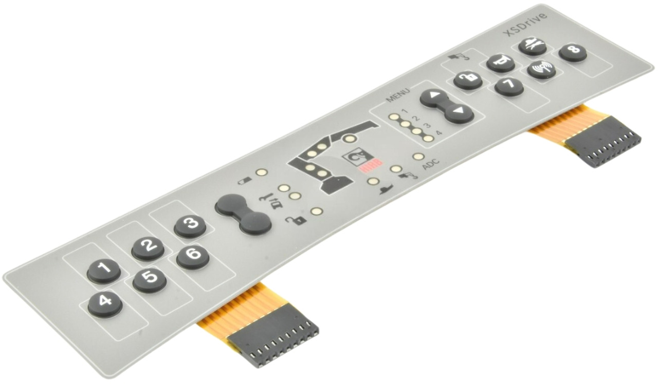 Membrane board for radio remote control Hiab XS Drive - Электрическая система для Кранов-манипуляторов: фото 2 Membrane board for radio remote control Hiab XS Drive - Электрическая система для Кранов-манипуляторов: фото 2