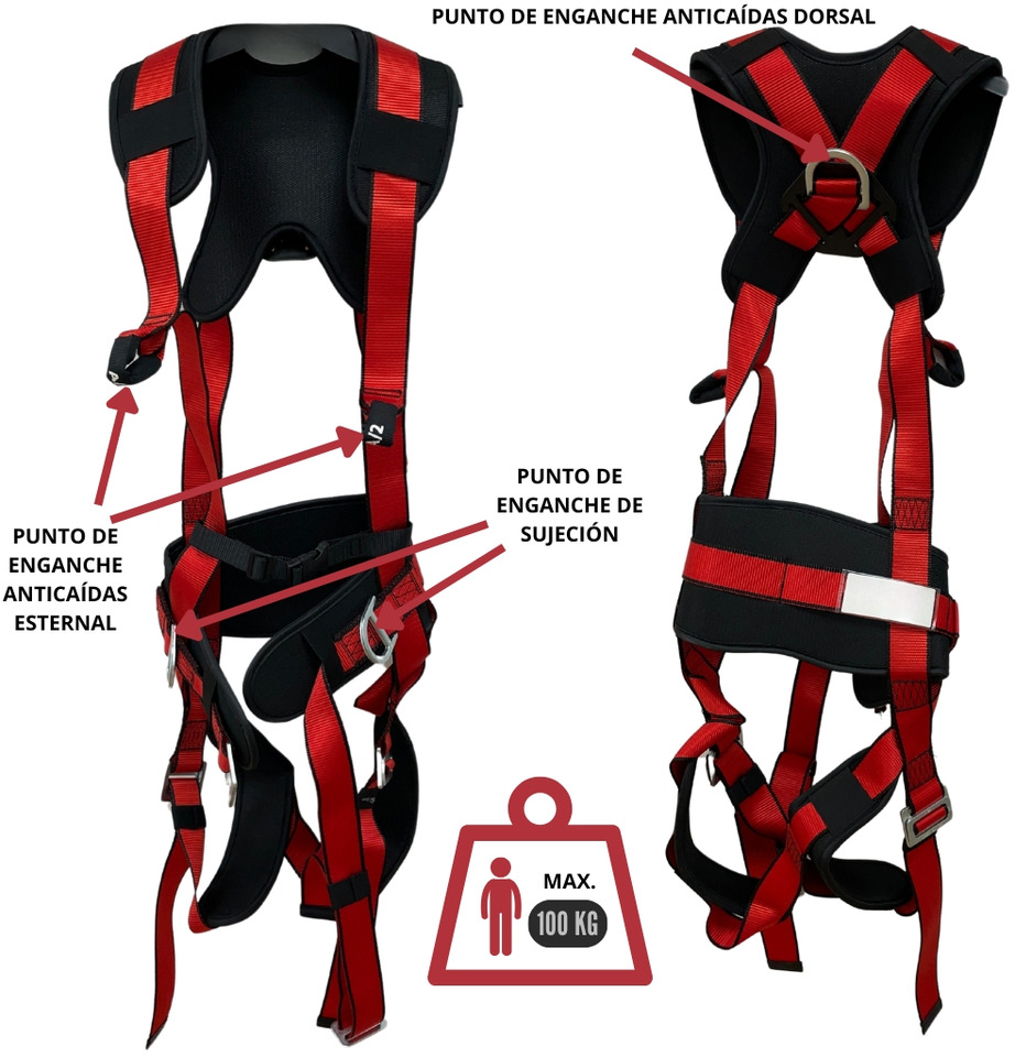 SAFETY HARNESS FARNE00028 - Навесное оборудование для Кранов-манипуляторов: фото 3 SAFETY HARNESS FARNE00028 - Навесное оборудование для Кранов-манипуляторов: фото 3