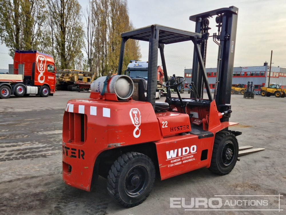 1986 Hyster H400XL - Вилочный погрузчик: фото 4 1986 Hyster H400XL - Вилочный погрузчик: фото 4