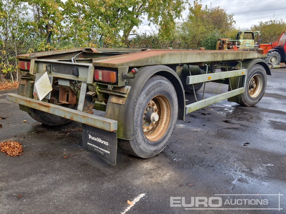 1992 RCA1850-65HE Twin Axle Container Trailer, max.18000 kg (German Reg. Docs. Available) - Прицеп мультилифт/ Бункеровоз: фото 5 1992 RCA1850-65HE Twin Axle Container Trailer, max.18000 kg (German Reg. Docs. Available) - Прицеп мультилифт/ Бункеровоз: фото 5