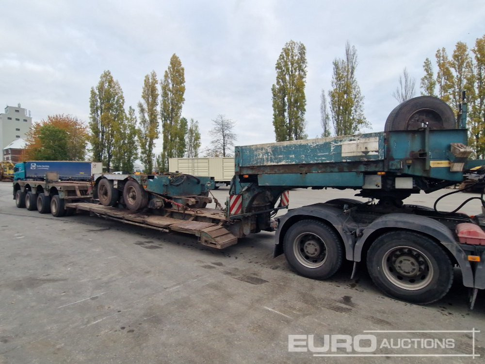 2002 Faymonville 4 Axle Low Loader Trailer, Twin Axle Extension (German Reg. Docs. Available) - Низкорамный полуприцеп: фото 5 2002 Faymonville 4 Axle Low Loader Trailer, Twin Axle Extension (German Reg. Docs. Available) - Низкорамный полуприцеп: фото 5