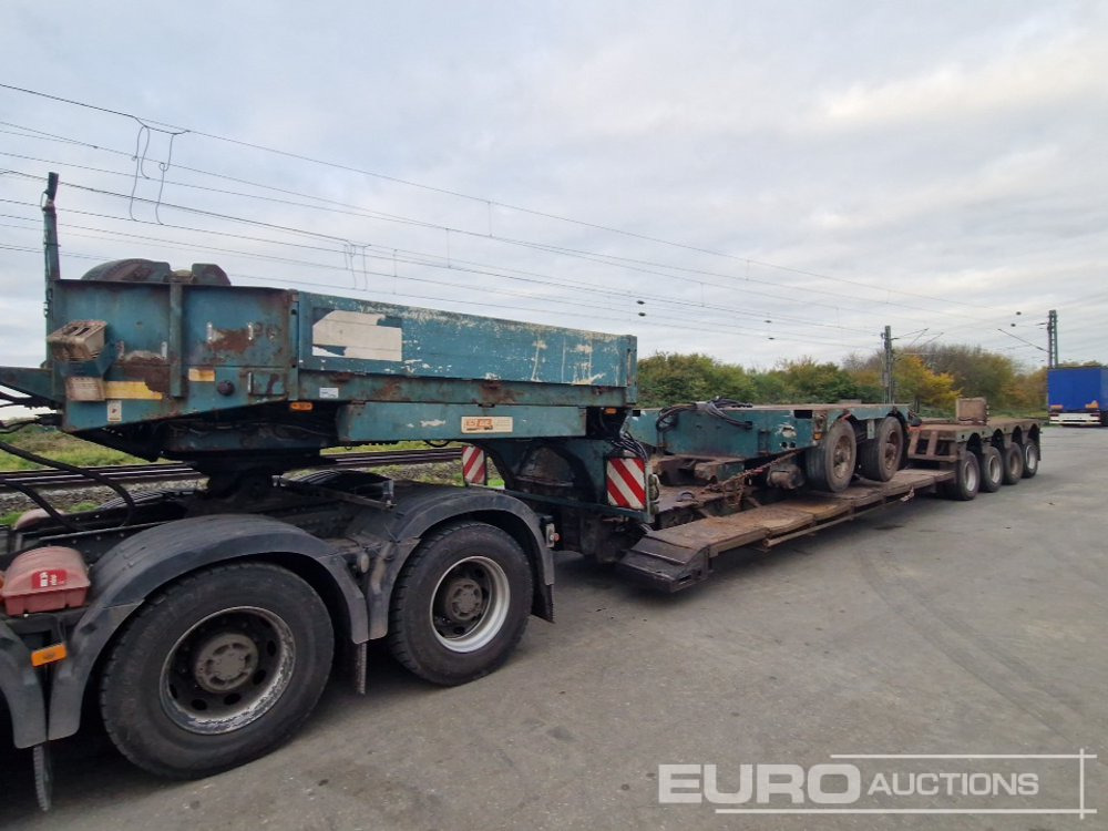 2002 Faymonville 4 Axle Low Loader Trailer, Twin Axle Extension (German Reg. Docs. Available) - Низкорамный полуприцеп: фото 1 2002 Faymonville 4 Axle Low Loader Trailer, Twin Axle Extension (German Reg. Docs. Available) - Низкорамный полуприцеп: фото 1