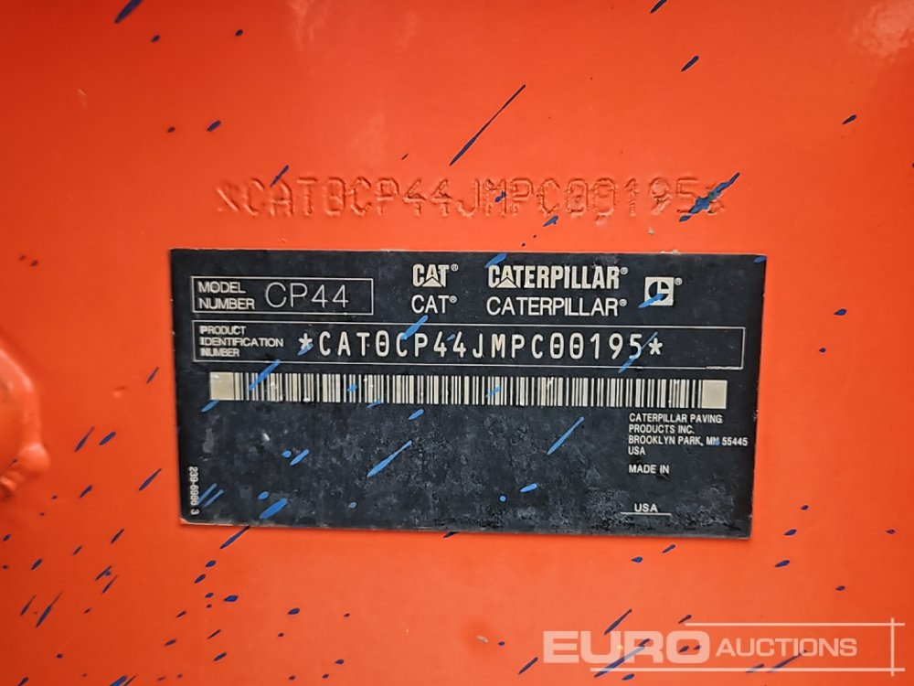 Каток 2011 CAT CP44: фото 24