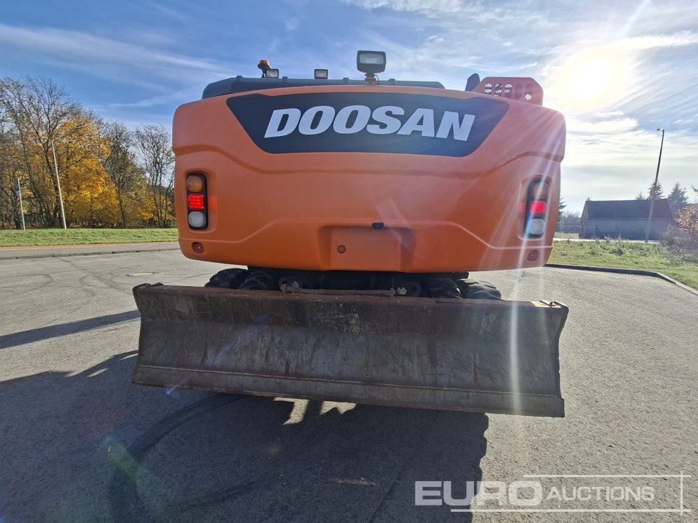 2013 Doosan DX160W-3 - Колёсный экскаватор: фото 3 2013 Doosan DX160W-3 - Колёсный экскаватор: фото 3