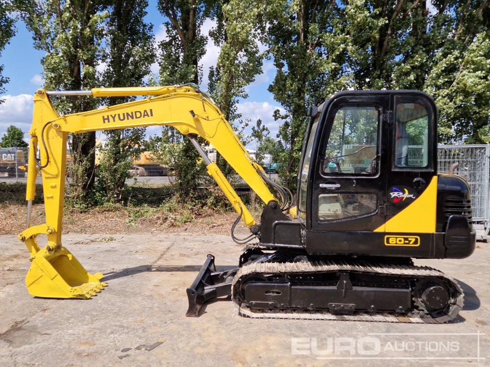 2013 Hyundai R60-7 - Мини-экскаватор: фото 2 2013 Hyundai R60-7 - Мини-экскаватор: фото 2