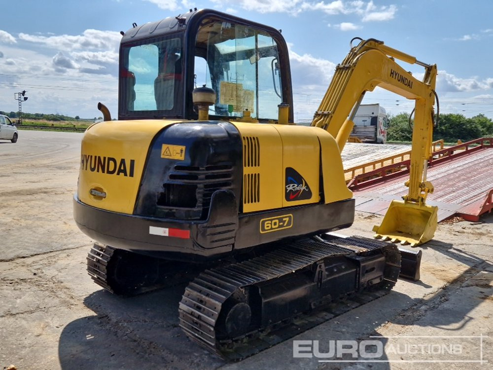 2013 Hyundai R60-7 - Мини-экскаватор: фото 5 2013 Hyundai R60-7 - Мини-экскаватор: фото 5