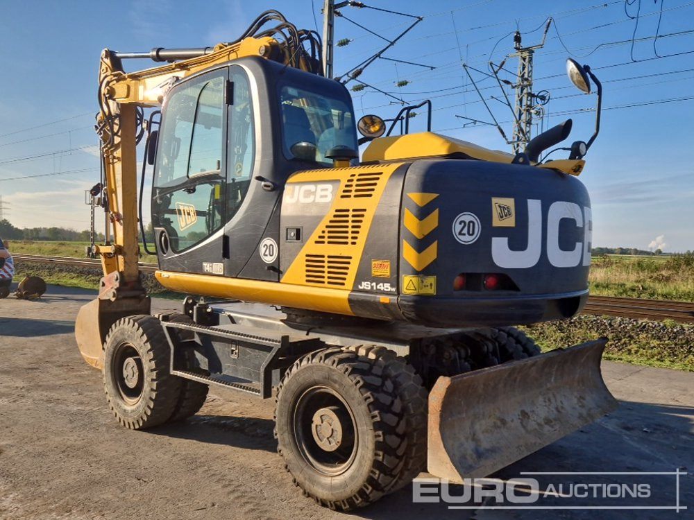 2014 JCB JS145W - Колёсный экскаватор: фото 3 2014 JCB JS145W - Колёсный экскаватор: фото 3