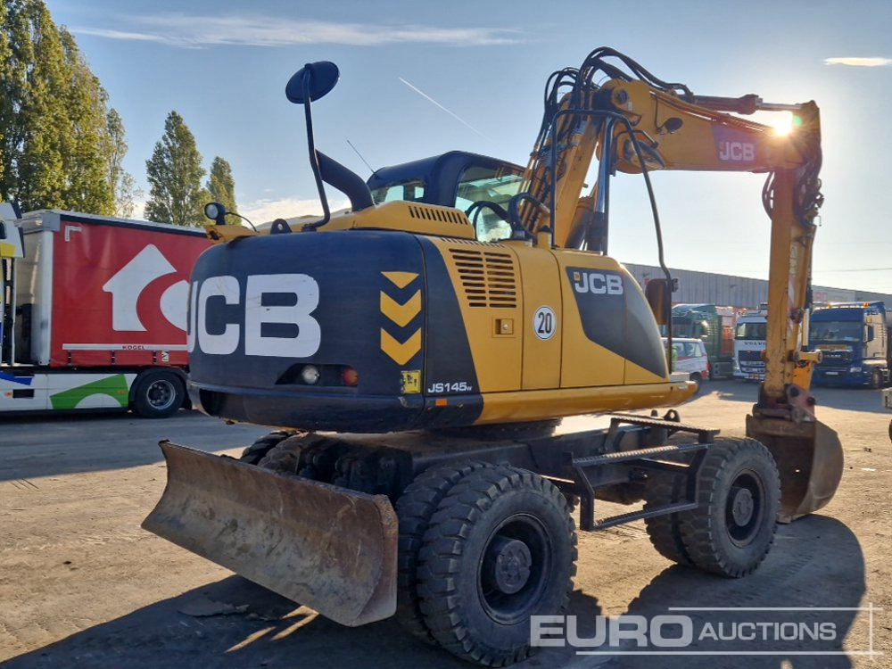 2014 JCB JS145W - Колёсный экскаватор: фото 5 2014 JCB JS145W - Колёсный экскаватор: фото 5
