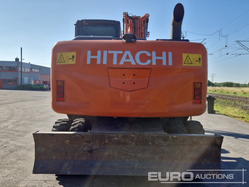 2015 Hitachi ZX190W-5 - Колёсный экскаватор: фото 4 2015 Hitachi ZX190W-5 - Колёсный экскаватор: фото 4