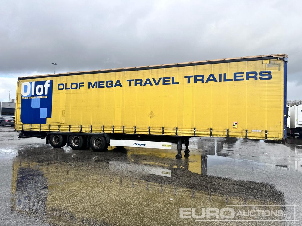 2015 Krone Mega Liner, Curtainsider, 3 Axle (Dutch Reg. Docs)(Selling Offsite from Krone Used Yard Moerdijk, Netherlands) - Тентованный полуприцеп: фото 5 2015 Krone Mega Liner, Curtainsider, 3 Axle (Dutch Reg. Docs)(Selling Offsite from Krone Used Yard Moerdijk, Netherlands) - Тентованный полуприцеп: фото 5