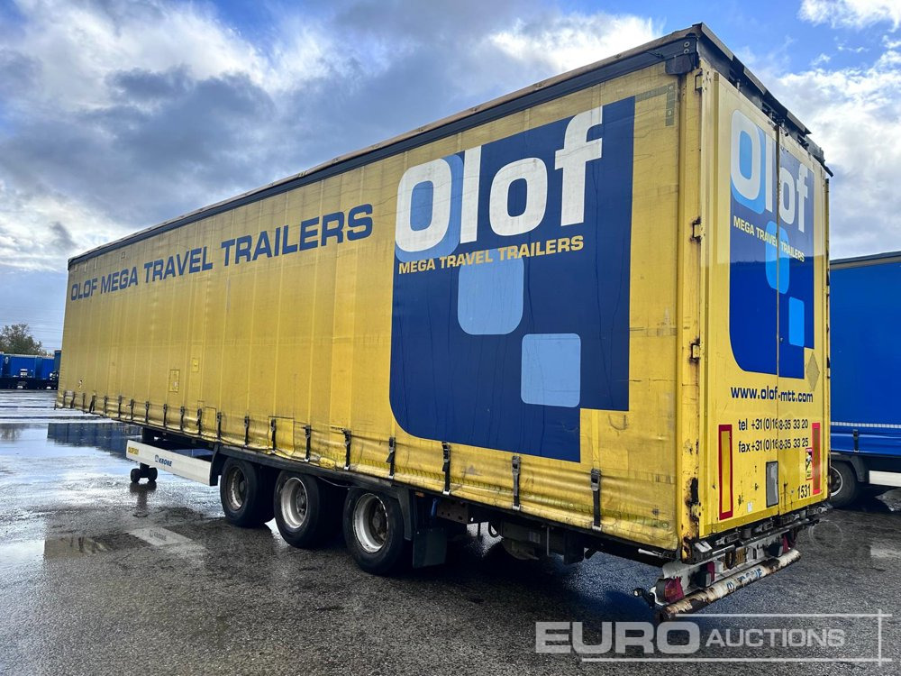 2015 Krone Mega Liner, Curtainsider, 3 Axle (Dutch Reg. Docs)(Selling Offsite from Krone Used Yard Moerdijk, Netherlands) - Тентованный полуприцеп: фото 2 2015 Krone Mega Liner, Curtainsider, 3 Axle (Dutch Reg. Docs)(Selling Offsite from Krone Used Yard Moerdijk, Netherlands) - Тентованный полуприцеп: фото 2
