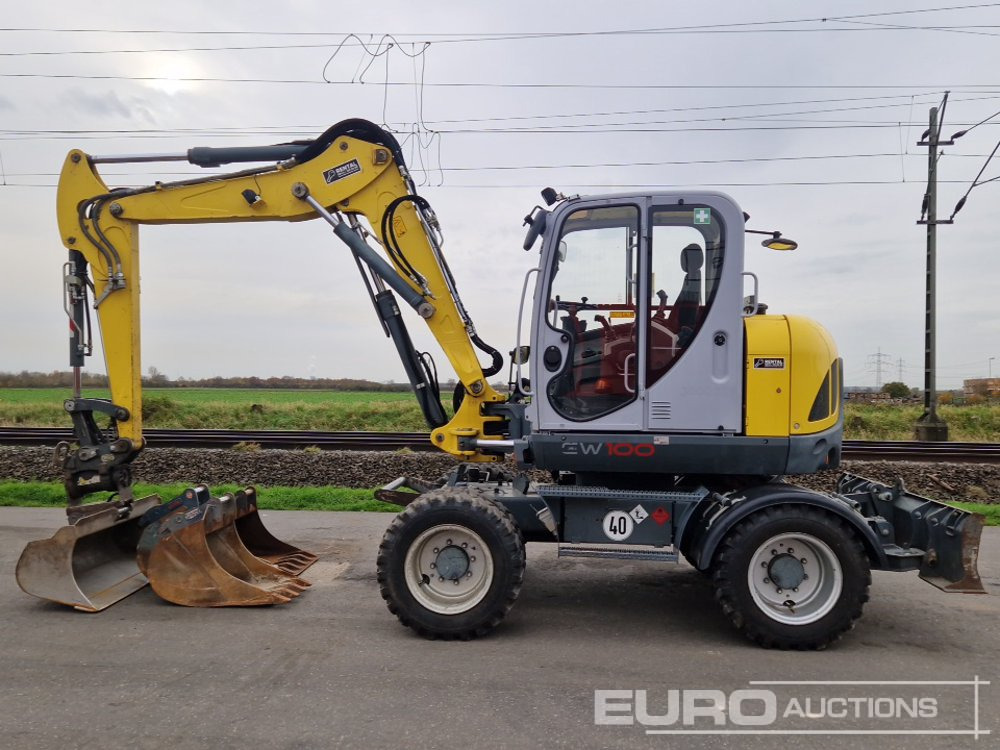 2016 Wacker Neuson EW100 - Колёсный экскаватор: фото 2 2016 Wacker Neuson EW100 - Колёсный экскаватор: фото 2