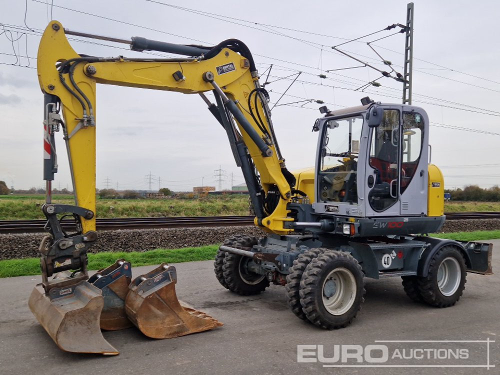 2016 Wacker Neuson EW100 - Колёсный экскаватор: фото 1 2016 Wacker Neuson EW100 - Колёсный экскаватор: фото 1
