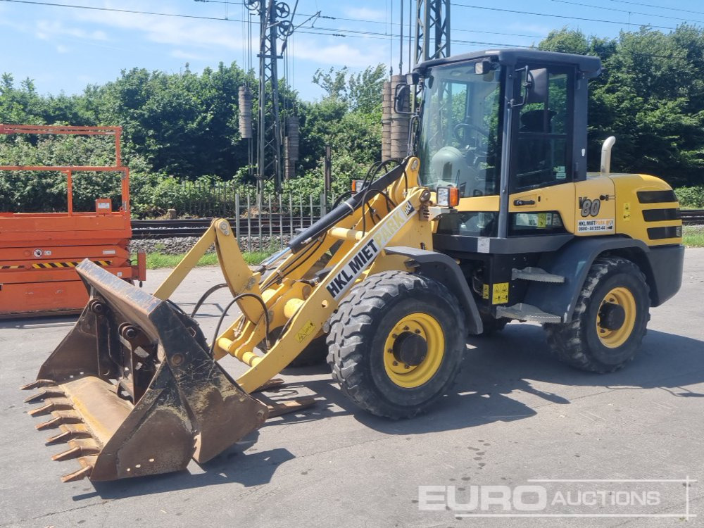 2017 Yanmar V80 - Колёсный погрузчик: фото 1 2017 Yanmar V80 - Колёсный погрузчик: фото 1