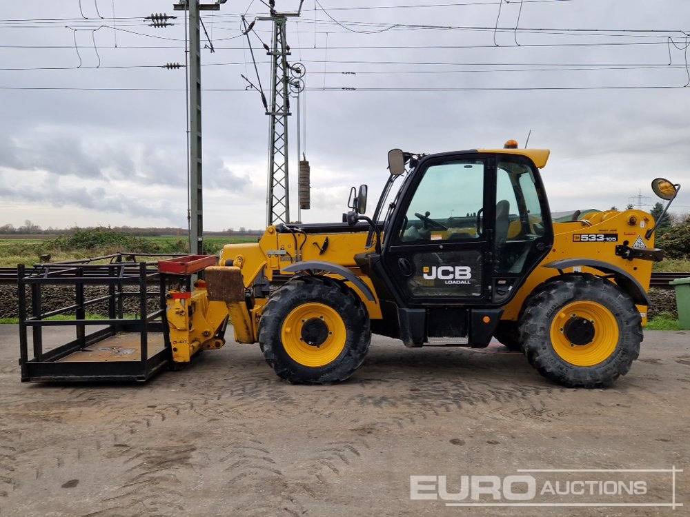 2019 JCB 533-105 - Телескопический погрузчик: фото 2 2019 JCB 533-105 - Телескопический погрузчик: фото 2