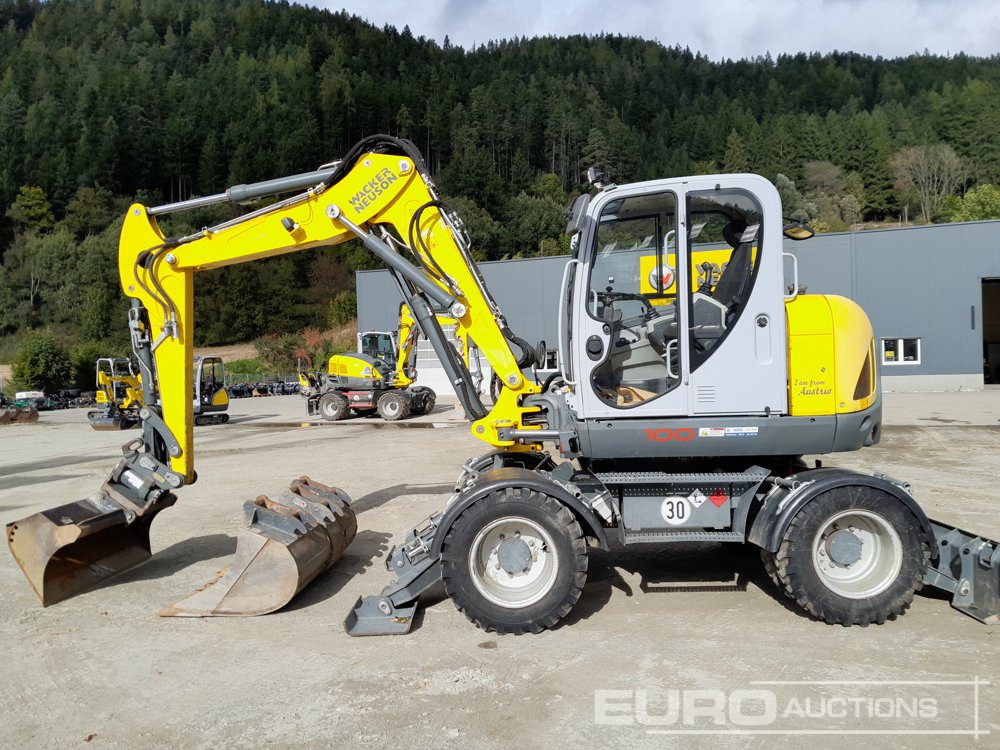 2019 Wacker Neuson EW100 - Колёсный экскаватор: фото 1 2019 Wacker Neuson EW100 - Колёсный экскаватор: фото 1
